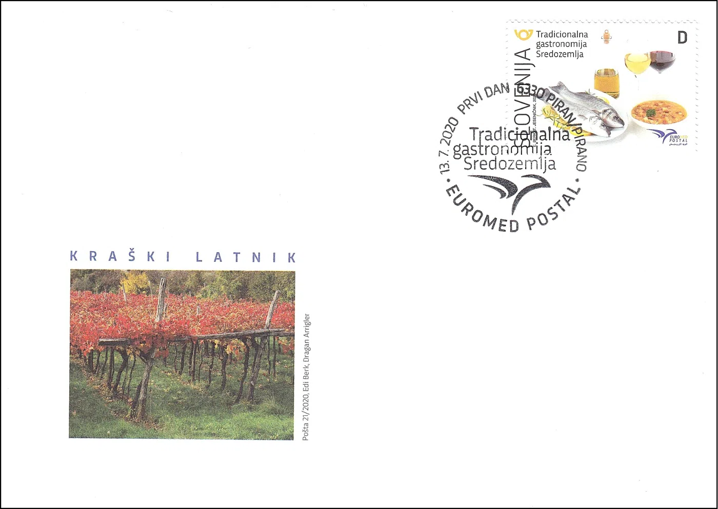 EUROMED POSTAL - TRADICIONALNA GASTRONOMIJA SREDOZEMLJA